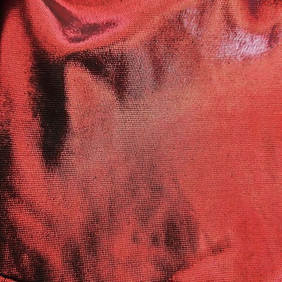 Halloween Metallic Twisted Front Spaghetti Straps Maxi Dress Small RubyRed - Picture 16 of 16